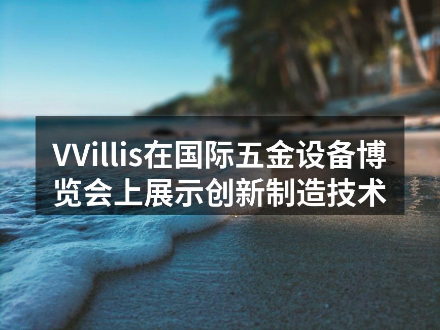 VVillis展位吸引众多参观者